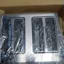 Toaster 4 Slice, Dual Independent Controls, Extra Wide Slot Toasters for Bagel, Bread, Waffles, 7 Shade Settings, 4 Main Functions, Removable Crumb Tray, 1500 Watts, Brushed Stainless Steel