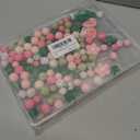 120pcs Silicone Beads for Keychain Making,Focal Beads and 15mm 12mm Silicone Beads for Pens Bracelet Making DIY kit (Flamingo)