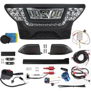 NOKINS Golf Cart Light Kit Fit for Club Car Precedent Tempo Gas and Electric Models