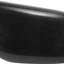 X AUTOHAUX Right Side Car Side Door Wing Mirror Cover Rear View Mirror Cap for Toyota Yaris 2008-2013 Gloss Black