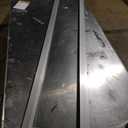 Ideal Pet Products Aluminum Pet Patio Door, Adjustable Height 77-5/8" to 80-3/8", 7" x 11-1/4" Flap Size, Mill/Silver