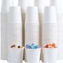 Lamosi 300 Pack 5 oz Paper Cups, Disposable Bathroom Cups 5oz Paper, Small Mouthwash Cup, Paper Espresso Cups, Mini Paper Cups for Travel, Party, Picnics, Home