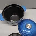 Le Creuset Enameled Cast Iron Rice Pot with Lid & Stoneware Insert, 2.25 qt., Marseille
