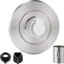 Shower Trim Kit, Compatible with Moen T2901 Gibson Posi-Temp Valve for 1222 Cartridge and Single Tub/Shower Handle, Shower Valve Trim Kit With Shower Knob and Stop Tube (Brushed Nickel