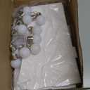 4FT Light Up Numbers Letters, Mosaic Numbers for Balloons, Giant Mosaic Balloon Number 5 for 15th 25th 50th Birthday Decorations, 50th Anniversary Decor, Wedding Party Decoration