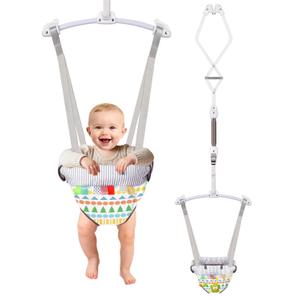 Baby Jumper Doorway, Door Bouncer and Jumper for Baby with Adjustable Strap, Fun Activity for 6-12 Months Baby Infant, Bonus & Teether Included