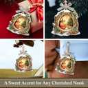 Squirrel Christmas Ornament 2025 - Woodland Christmas Ornament for Family, Squirrel Ornament for Lovers, Animal Ornaments for Tree Decor, Unique Animal Lover Gifts for Girls Boys