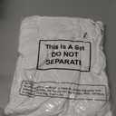 Shimeyao 12 Pcs 20 x 26 Inch Zippered Pillow Protectors Bulk, Standard Size Bedding Pillow Cases, Soft Breathable Cotton Sateen Dust Protection Covers White Protectors for Home Hotel Rental