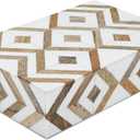 Handicrafts Home Decorative Keepsake Box 8x5  Small Organizer Box with Lid, Boho Decorative Storage, Retro Memory Box, Unique Coffee Table Dcor, Jewelry or Trinket Box, Modern Shelf Decorative Box (5 x 7 x 1.5 Inches, MARQUET-ARRAY)