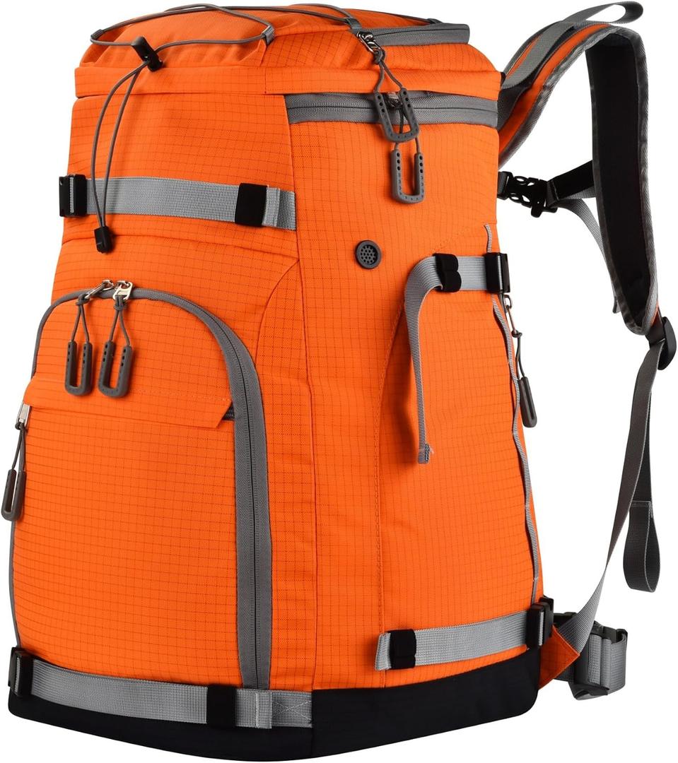 55L-70L Expandable Ski Boot Bag – Waterproof, Durable with Helmet Compartment – Ideal for Ski & Snowboard Gear – Men & Women