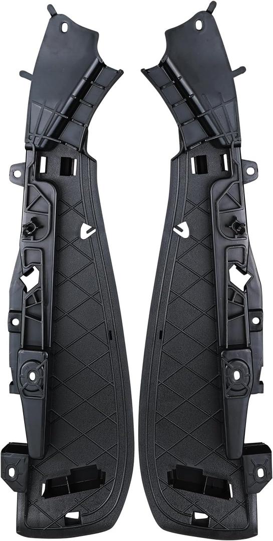Osompar Front Seat Track Rail Cover Compatible with 2013-2023 BMW 5 6 7 Series Replaces 52107317458 52107317459 Left Right Side Seating Bracket