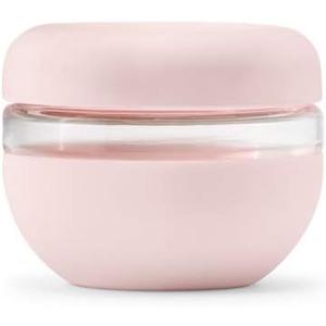 W&P Porter Seal Tight Lunch Bowl Container w/ Lid | Blush 16 Ounces | Leak & Spill Proof, Soup & Stew Food Storage, Meal Prep, Airtight, Microwave and Dishwasher Safe, BPA-Free Glass