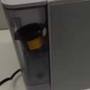 Hot & Iced Coffee Maker with Bold Setting, Single Serve Coffee Maker for K Cup and Grounds, 6-14 Oz Brew Sizes, 50 Oz Removable Water Tank, One Cup Coffee Machine with Reusable Filter, Grey