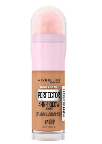 Maybelline New York Instant Age Rewind Instant Perfector 4In1 Glow Makeup, Light