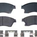 1BP00375AB Front Disc Brake Pad Set compatible with Chevrolet Cruze 2015-2011, Cruze Limited 2016, Sonic 2017-2012