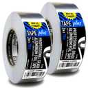 2 Pack Professional Grade Aluminum Foil Tape - 2 Inch by 210 Feet (70 Yards) - Insulation Tape for HVAC, Sealing, Patching Hot & Cold Air Ducts, Metal Repair and Much More