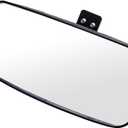 Center Rear View Mirror Compatible with Polaris Ranger 500 570 900 XP 1000 XP/Crew 2017-2023 High Definition Convex Rearview Mirrors