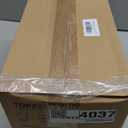 Topzee Toaster 2 Slice, Wide Slot for Toasting Bagel Muffin Waffle Gluten Free Breads, 7 Shade Settings, Defrost & Reheat, Stainless Steel, Easy Clean, White