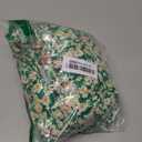 PRETTYGARDEN Women's Summer Floral One Shoulder Maxi Dress Knot Ruffle Boho Beach Vacation Wedding Guest Long Sun Dresses (Medium, Green White)