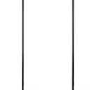 EXCMARK 2 Pack Shepherd Hook 48 inch 1/2 inch Thick Use at Weddings, Hanging Solar Lights, Lanterns, Bird Feeders, Metal Hanger Hook. (Black, 48 inch) U.S. Patent.