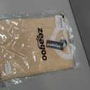 Zeagoo Womens Sweater Vest Fall 2026 Loose Fit Cape Sleeve Knit Ribbed Tank Tops with Front Pocket (Beige, S)