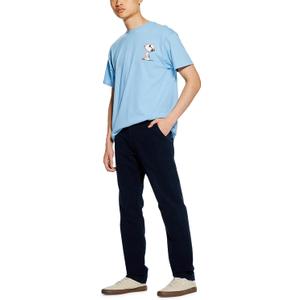 Aeropostale Men's Aero Slim Stretch Chino (Blue, L)