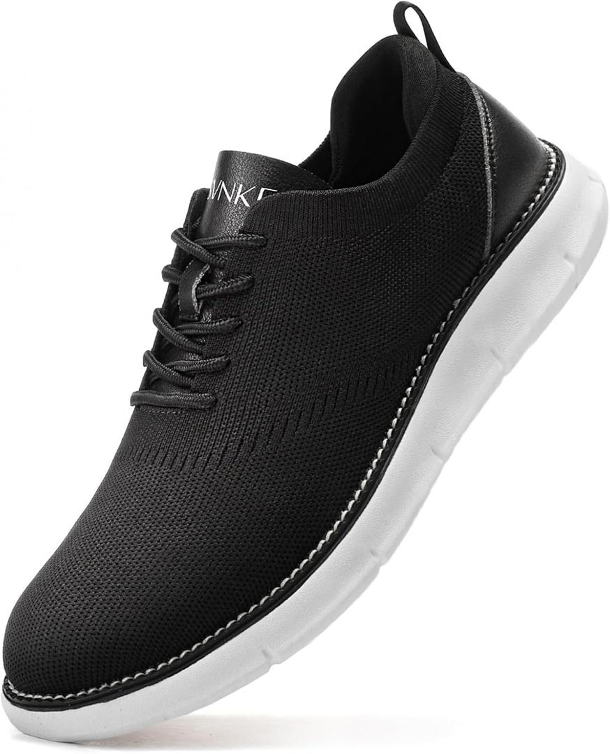 SVNKE Men's Fashion Dress Shoes Casual Oxfords Sneakers Business Breeze Tennis Comfortable Lightweight Walking 10.5