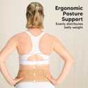 KeaBabies Pregnancy Belly Bands for Pregnant Women - 1-Pack, Soft & Breathable Maternity Belly Support Band, Easy Adjustable Maternity Belt for Back, Pelvic Support, Comfortablee (Classic Ivory, M/L)