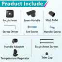 Shower Handle Compatible with Moen T2471BL