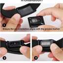 Stretchy Nylon Arm Band, Soft Breathable Elastic Adjustable Bicep Band with Case Compatible with Whoop 5.0