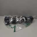 Smiry Dog Door Mat for Muddy Paws, Absorbent Dirt Trapper Non Slip Quick Dry Washable Chenille Mat for Mud Dogs, Entry Rug for Indoor and Outdoor (30x20 Inches, Black and White)