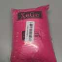 XeGe Shaggy Faux Fur Body Pillow Cover, Fluffy Long Body Pillow Case with Zipper Closure, Soft Decorative Plush Furry Body Pillowcase, Fuzzy Pillow for Bedroom Home Decoration Couch 20"x54", Hot Pink