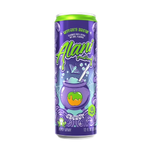 Alani Nu WITCH'S BREW Sugar Free, Low Calorie Energy Drinks, 200mg Caffeine, Antioxidants, Biotin B Vitamins, Zero Sugar, 15 Calories or Less, 12 Fl Oz Cans (24 Pack)