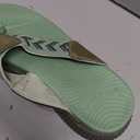 KuaiLu Womens Fashion Orthotic Flip Flops Ladies Athletic Thick Cushion Recovery Thong Sandals Slip On Memory Foam Walking Sandles With Comfortable Plantar Fasciitis Arch Support (7, Black)