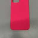 AOTESIER Compatible with iPhone 14 Case, Full Body Food-Grade Silicone Wear-Resistant, Anti-Drop Protection with Soft Anti-Scratch Microfiber Lining Phone Case, Hot Pink