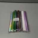 8-PackBriartw Laser Printer & Laminator Compatible Toner Reactive Foil | 16.4ft x 7.6in Per Roll Transfer Foil Paper Bundle | Perfect for DIY Crafts,Embossed Cards,Sparkly Craftwork,Scrapbooking (Grass green,Titanium gray,Light purple,Brown,White,Green,Purple,Bits of silver)