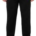 Jockey Men's Cozy Fleece Athletic Sweatpants (Large, Black)