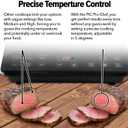 Nuwave Pro Chef Induction Cooktop, NSF-Certified, Commercial-Grade, Portable, Powerful 1800W, Large 8 Heating Coil, 94 Temp Settings 100F - 575F in 5F, Shatter-Proof Ceramic Glass Surface