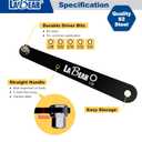 LABEAR - SAE HEX Ultra Low Profile Offset Screwdriver Set, 90 Degree Straight Slim Plate For Tight Area, EDC Screwdriver 5pcs Set