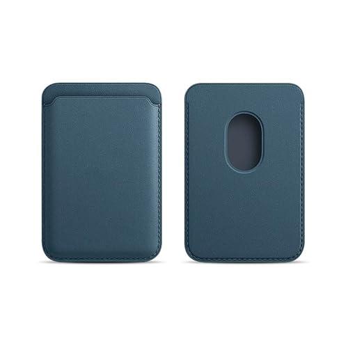 Kejulix for MagSafe Wallet,Slim for iPhone 13/14/15/16 ProMax Series,Magnetic Wallet for iPhone with Adjustable Stand,Blue