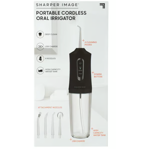 Sharper Image® Cordless Oral Irrigator