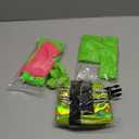 Tarpop 80s Neon Women Slouch Socks 90s Headbands Wristbands Fanny Pack Leg Warmers Sweatbands Waist Bag Women Party Costume (Green)