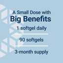 Life Extension Low Dose Vitamin K2 Supports Arterial Health Non-GMO, Gluten-Free 90 Softgels
