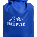 HATWAY Blue Waterproof Dry Bags Set, Roll Top PVC Storage Bags with Straps for Camping, Kayaking, Boating and Outdoor Gear