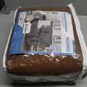 TAOCOCO 100% Waterproof Recliner Sofa Covers 3 Seater Split Couch Covers for 3 Cushion Reclining Couch with Straps, Non Slip Reclining Sofa Covers Furniture Protector for Kids Pets (3 Seater, Brown)