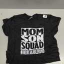 Mom Son Squad Mother's Day Matching Sons Mother Son Mommy T-Shirt (Black, M)