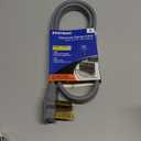 Eastman 3-Prong Electric Range Cord, 40 Amps, 4 Foot Length, Grey, 61256