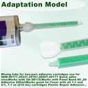 Mixing Nozzle Static Mix Nozzle Adhesive Tips Square 20 Pieces