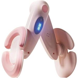 Thigh Trainer & Pelvic Floor Muscle Exerciser, 360 Rotating Inner Thigh Workout Equipment for Postpartum Recovery, LED Smart Count Leg & Glute Toner