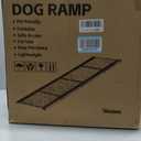 Dog Ramp for Car 63" x 17", Folding Pet Ramp for Large Dogs with Non-Slip Rug Surface, Portable Dog Car Ramp for SUV Car & Truck